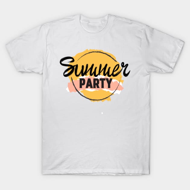 Summer Party T-Shirt by Akung